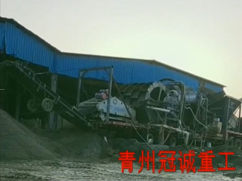 石粉洗沙機(jī)－洗石粉設(shè)備移動(dòng)式還是固定式好？移動(dòng)石粉洗砂機(jī)價(jià)格